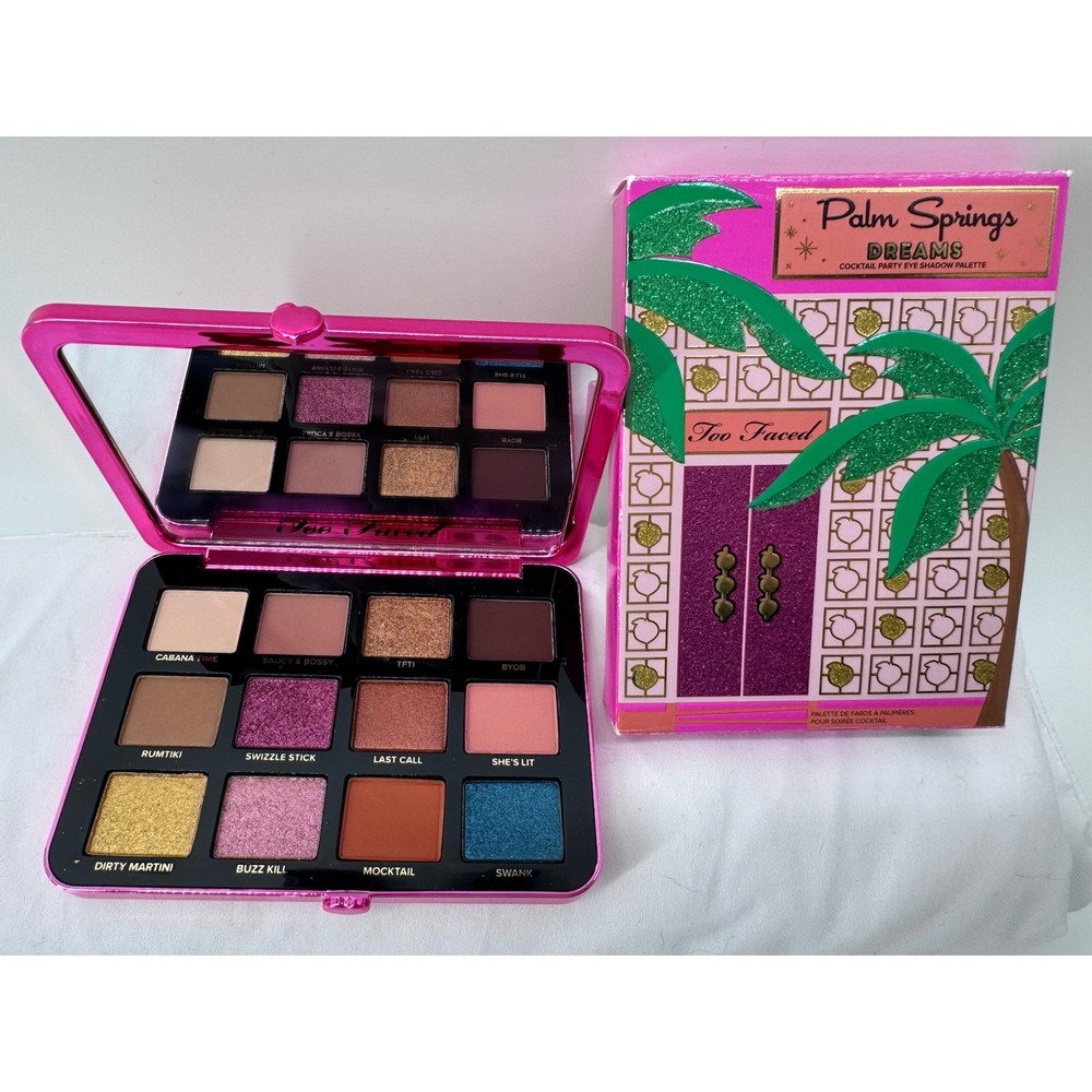 TOO FACED  Palm Springs Dreams Cocktail Party Eyeshadow Palette BRAND NEW